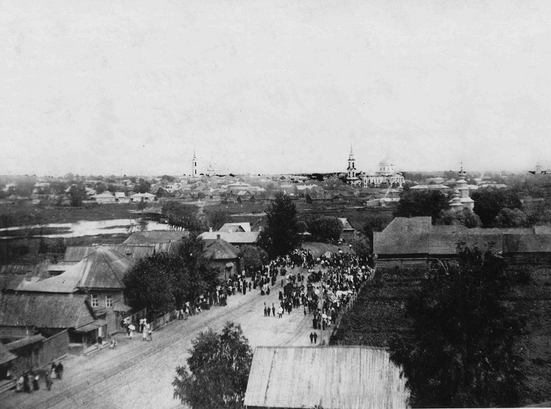 город Жиздра в 1913 году